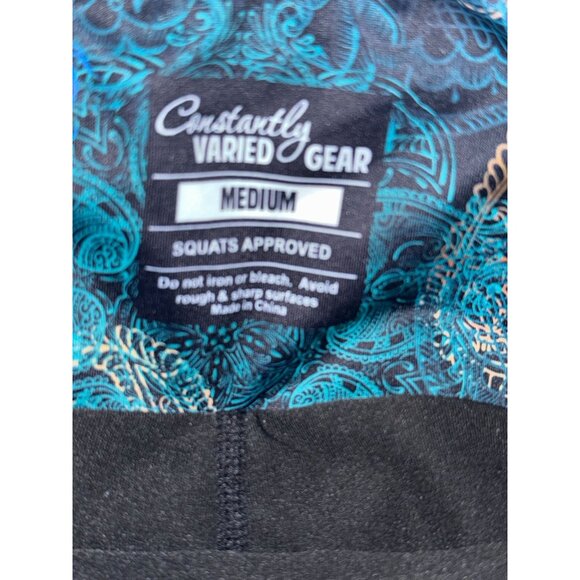 Constantly Varied Gear Womens Medium Squat-Approved Athletic Shorts Blue/Black P - Picture 4 of 10